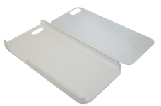 Для iPhone 4/4S со вставкой, белый пластик