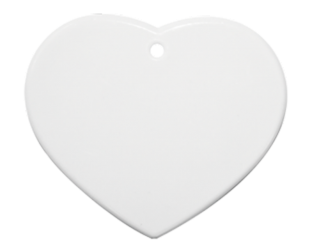 Орнамент пластиковый 'сердце'