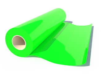 Термоплёнка Poli-Flex Premium 441 Neon Green, рулон 0,5x1м